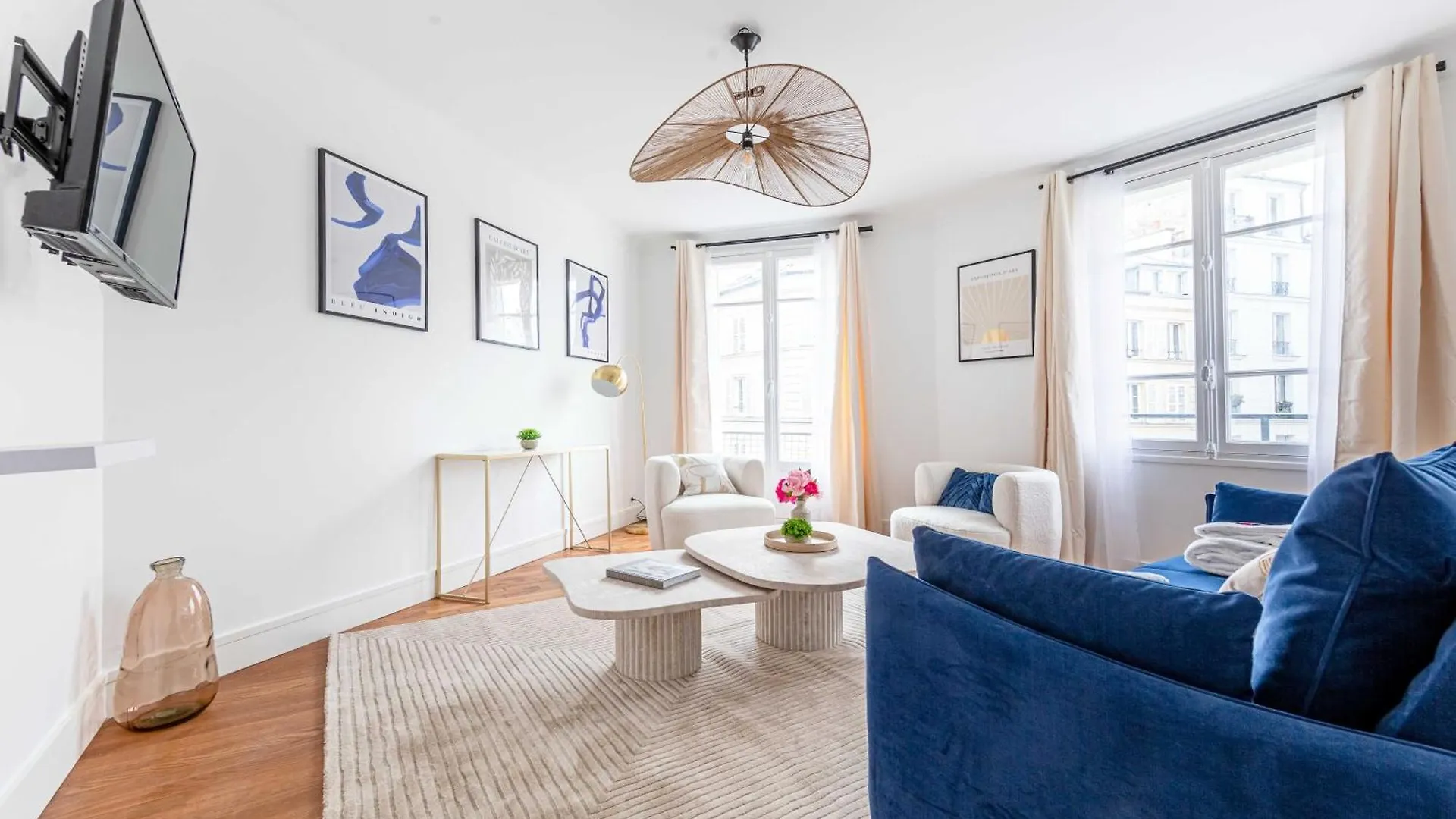 Bright & Charming - 1br-4p - Montmartre Apartment